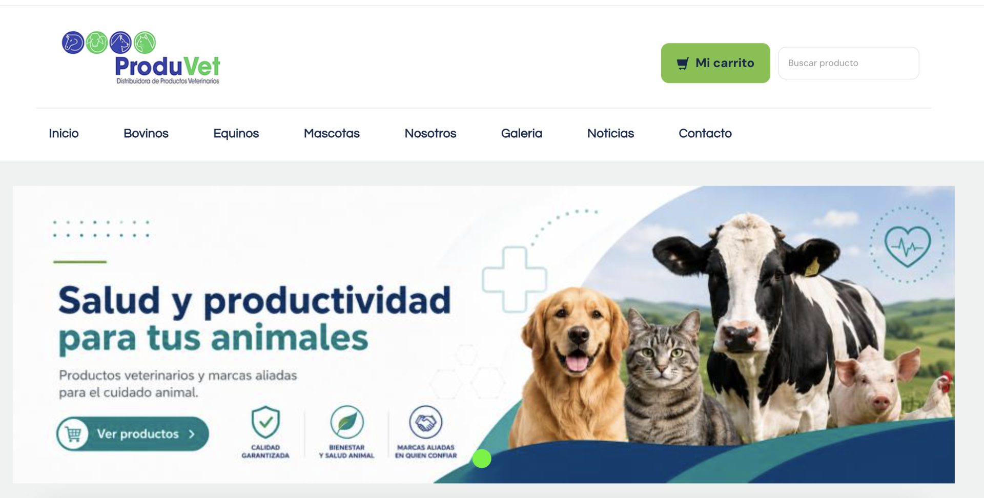 Captura de Comercio electrónico y catálogos