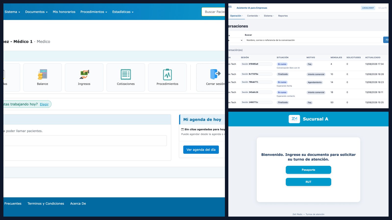 Proyectos desarrollados por Mentores Tech