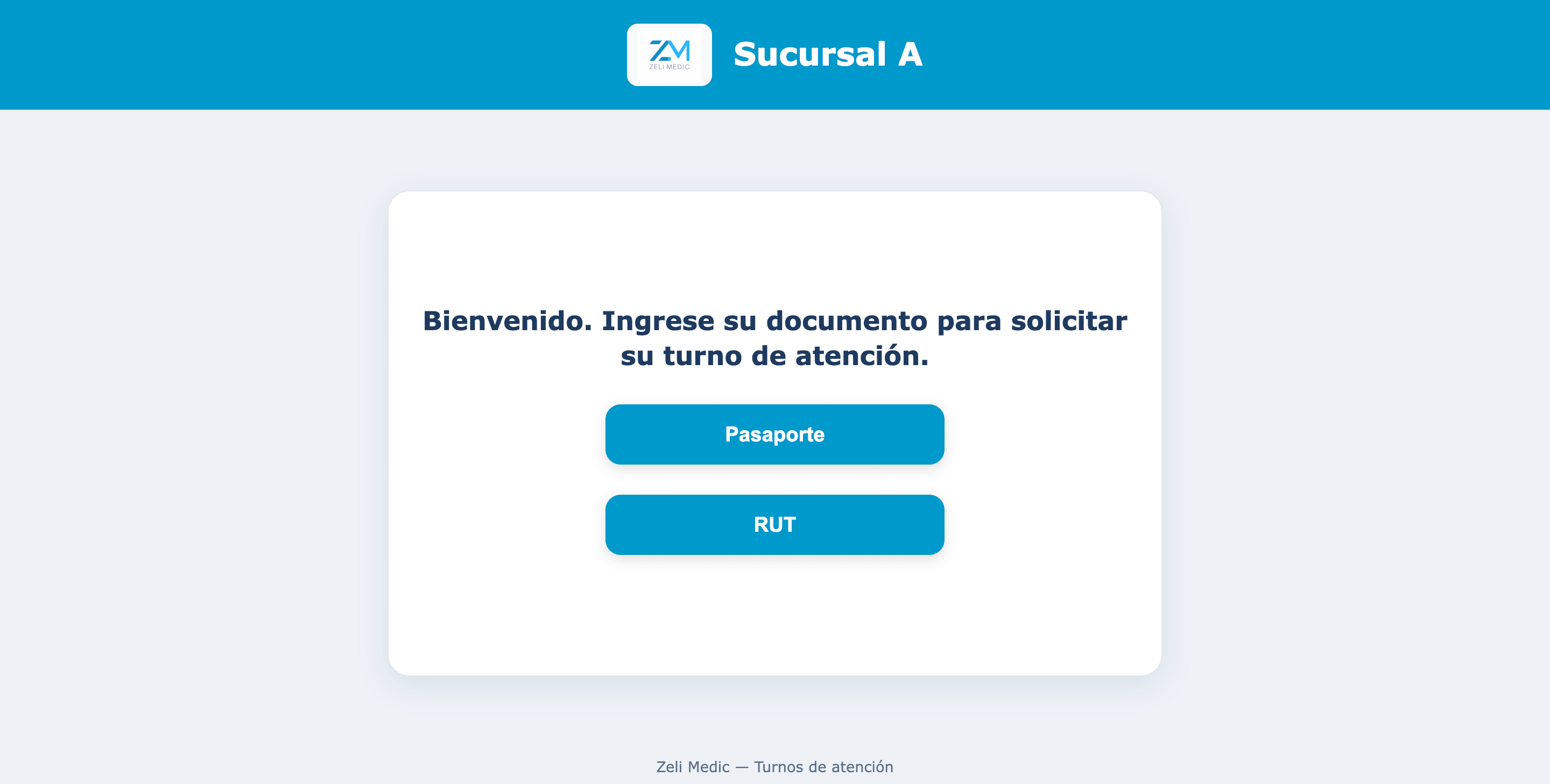 Captura de TurnoMático