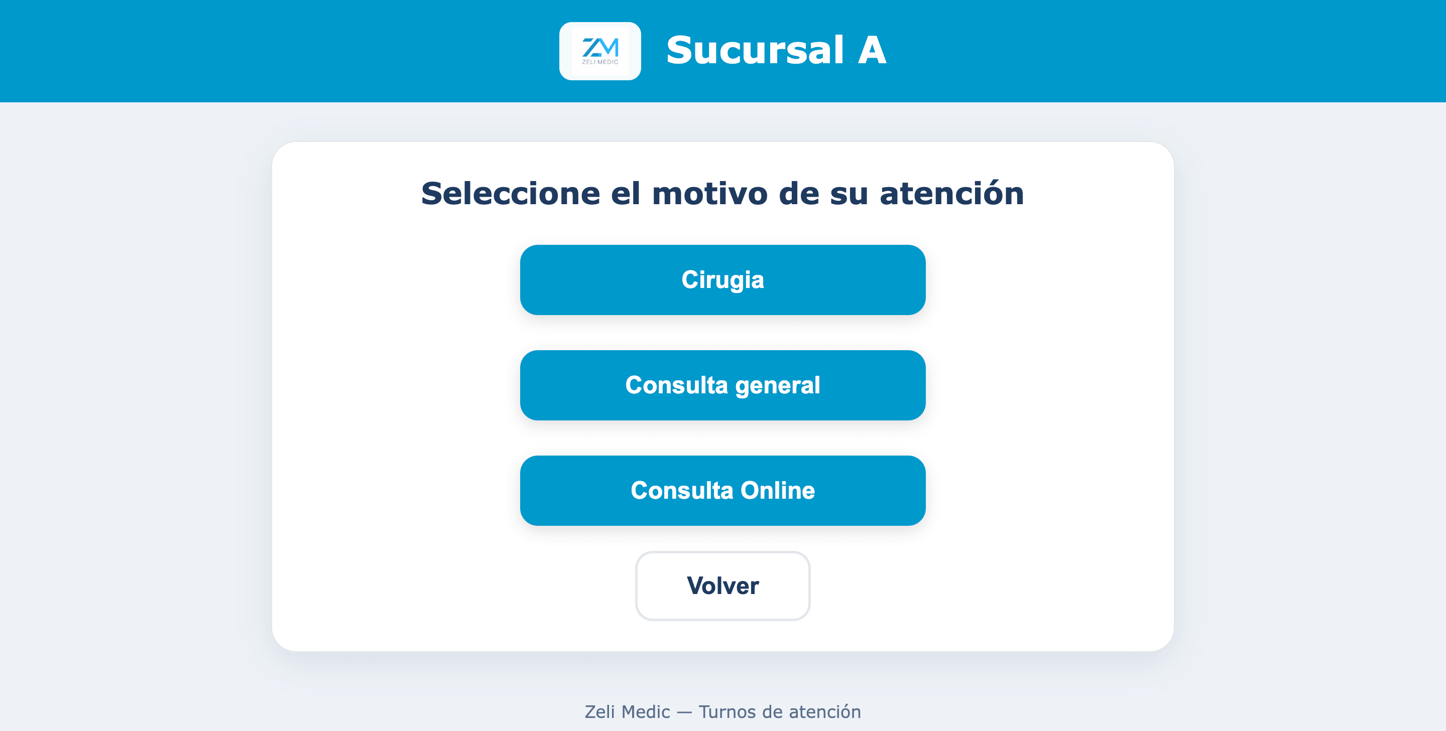 Captura de TurnoMático